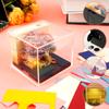 3D Notizblock Papiergravur Notizen 2025 Kalender Notizblock mit LED-Licht Abreißbare Papier-Notizblöcke Notizkarten Geburtstagsgeschenk Kinder