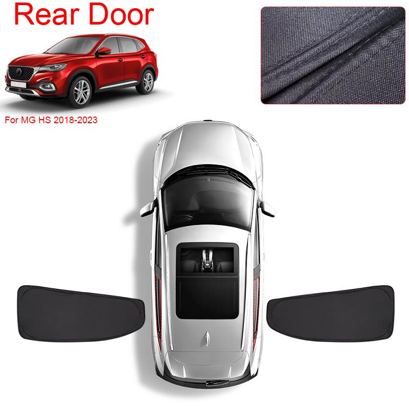 Car Black Windows Privacy Sunshade For MG HS 2018-Present Auto Anti-UV Heat Insulation Protect Cover Interior Accessories