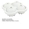 Silicone Ice Ball Mold 4-Cavity Large Sphere Tray for Whiskey Summer Drinks Easy-Release Food-Grade Ice Cube Maker Reusable Cocktail Freeze Tray