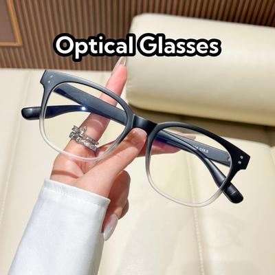 Damen TR90 Fortschrittlich Ultraleicht Vollrand Schlichtheit Optische Brille Anti Blaulicht Brille Langlebig und Bequem