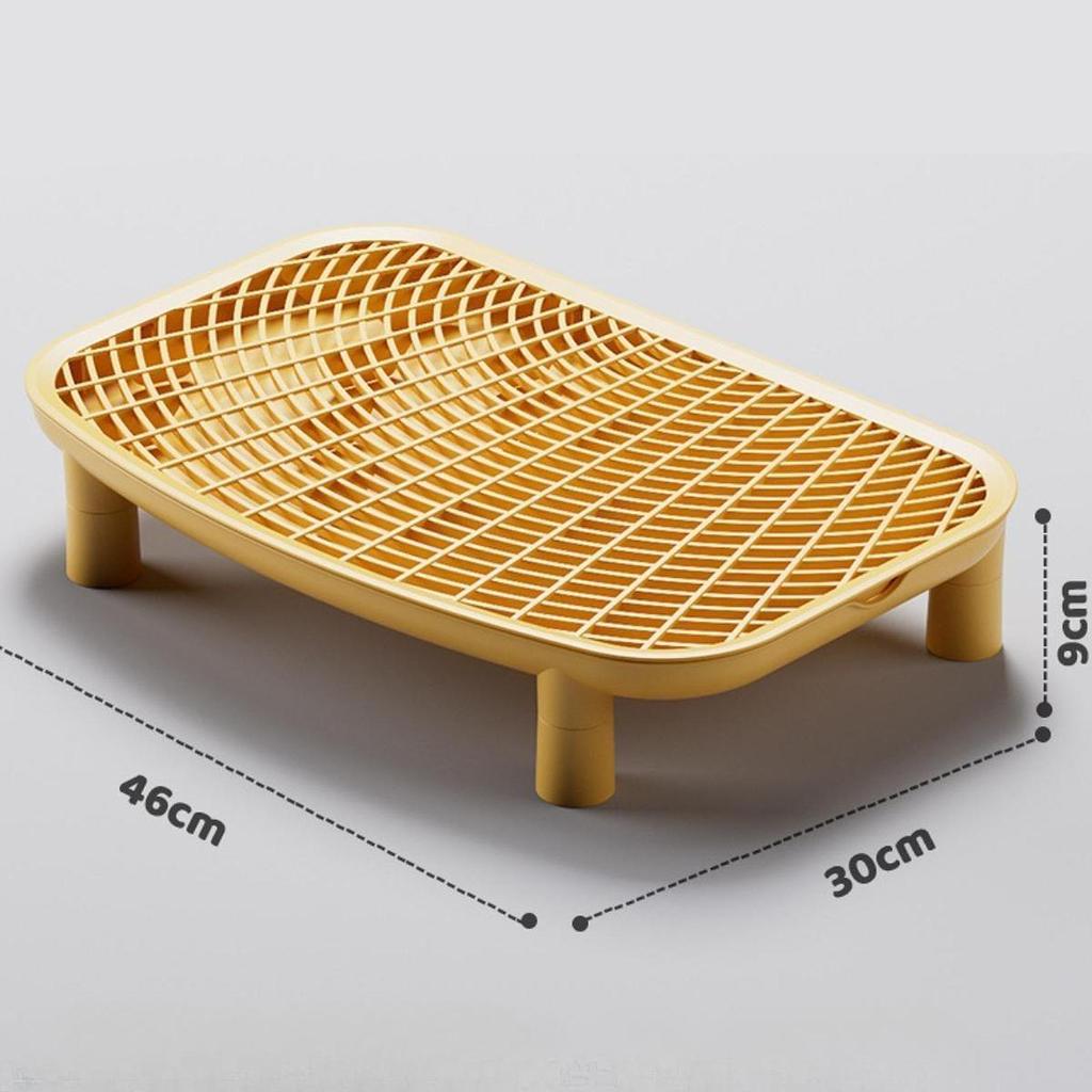 Cat Litter Ramp Plastic Kitten Litter Box Footboard Anti-carrying Cat Litter Pad for Cat Kitten Pet Cleaning Supplies