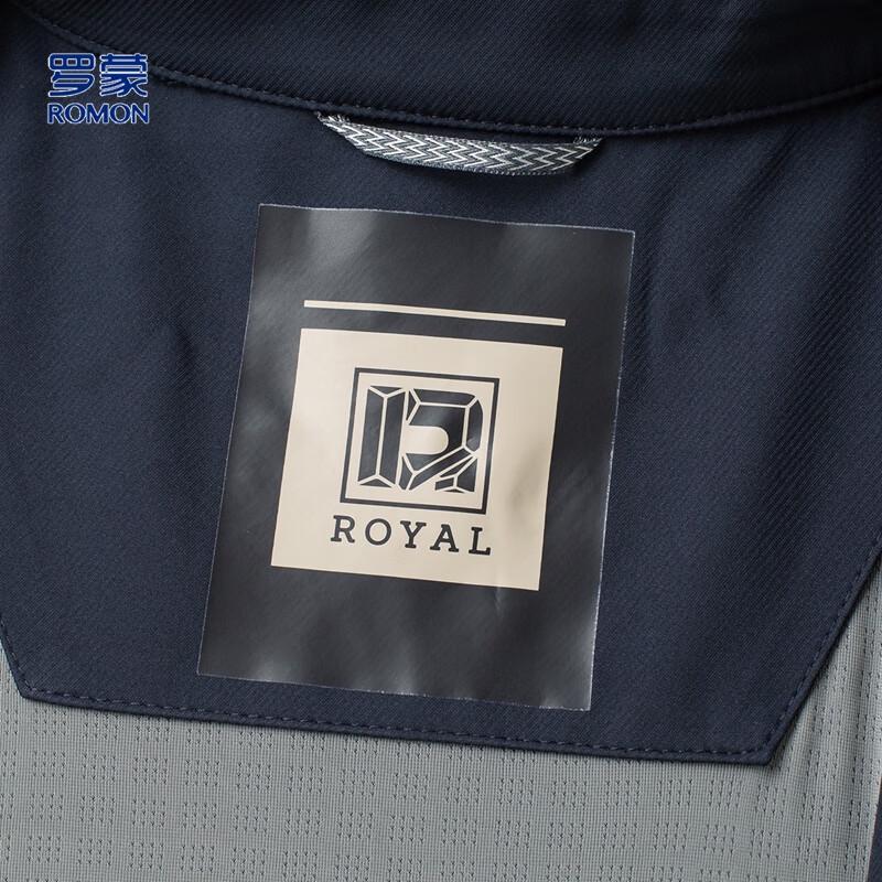 ROMON Men's Business Casual Lapel Jacket