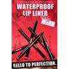 Matte Lip Liner, Water Resistant & Smudge-proof, Pigmented Color for Daily Casual, Office, or Party Use