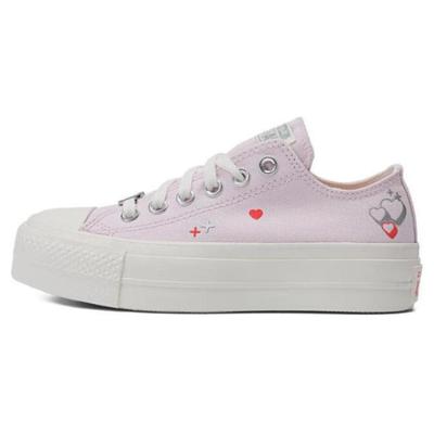 Chuck Taylor All Star Vielseitig Bequem und Einfach Warm und Rutschfest Niedrig geschnitten Board Schuhe Damen Rosa