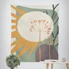Simple Illustration Style Decorative Tapestry Home Wall Decoration Office Living Room Tapestry