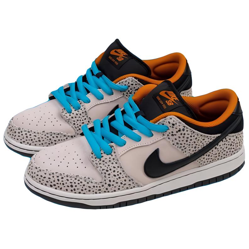 Nike Dunk Low Pro SB Electric Pack Men Sneakers Cream Phantom Black FZ1233-002