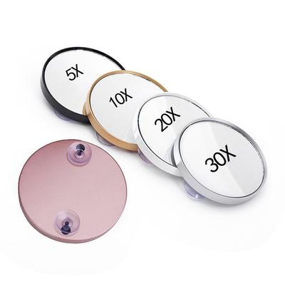 Grenzüberschreitende Schönheit 30x Vergrößerungs-Saugnapf-Schminkspiegel mit 10x- und 20x-Optionen zur Mitesserentfernung