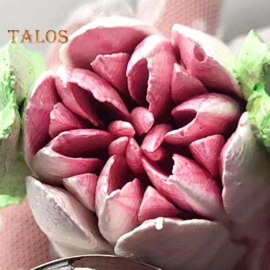 Boquillas rusas para manga pastelera con forma de rosa, de acero inoxidable, extragrandes, para glaseado y decoración de pasteles.