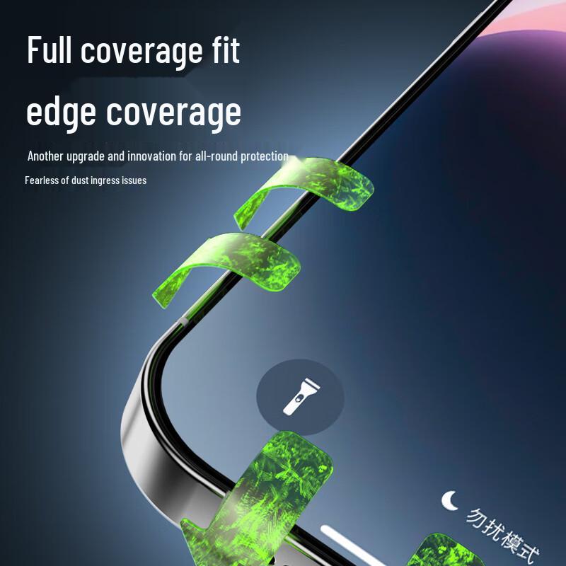 Langke iPhone 14 Pro Max Ultra-Clear Tempered Glass Screen Protector