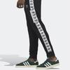 Adidas Originals Trefoil Logo Casual Sports Joggers With Ribbed Cuffs, Autumn Edition Men Bottoms Black DX4234