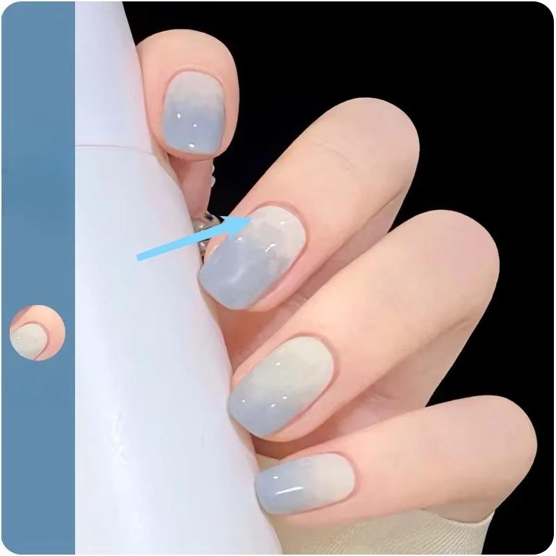European and N Seal Color Bloom Print Neutral Nail Polish Tear-free and Bake-free Watercolor Nail Polish