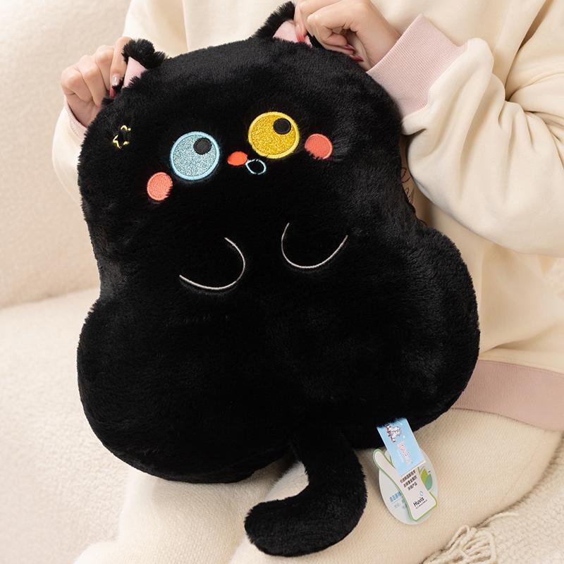 Kawaii Cat Plush Pillow Kids Doll Big Cushion Cover Baby Toy Stuffed Doll Soft Peluche Gift for Friends and Kids