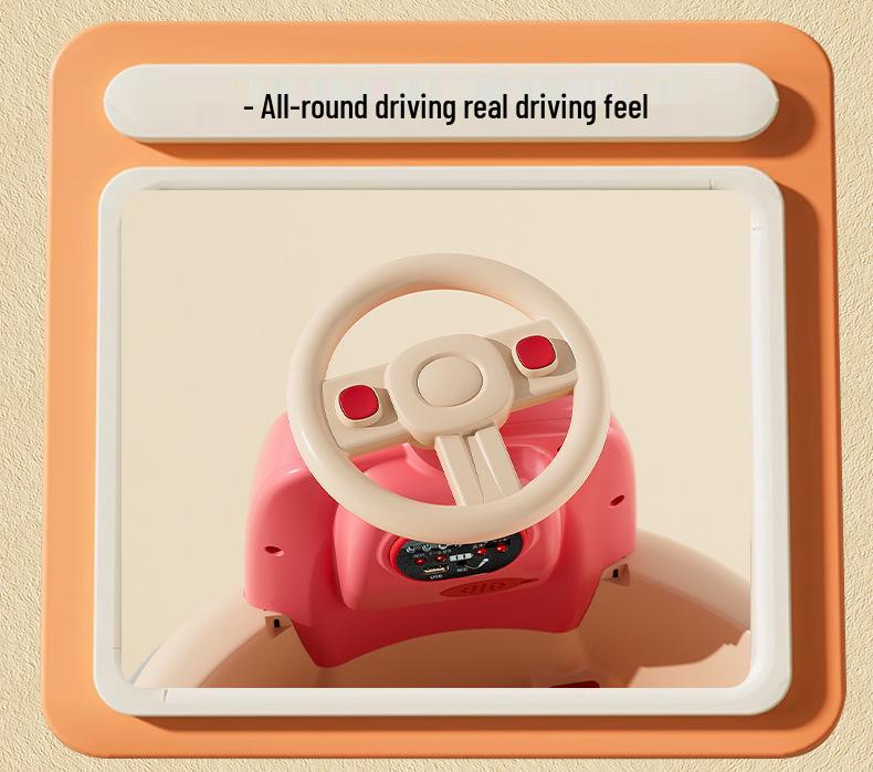 Children's Electric Bumper Car with Music & Lights – Ideal Birthday Gift for Ages 1-6