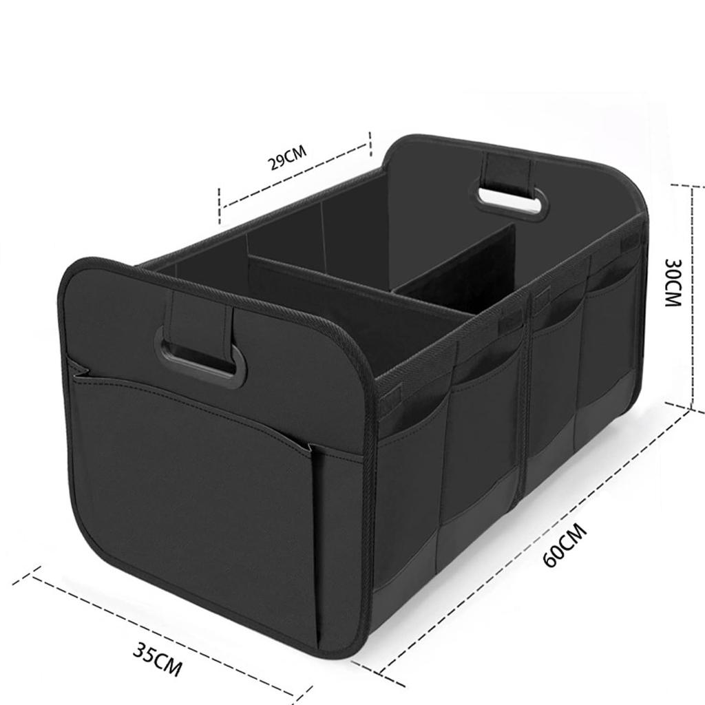 Wallfire Car Storage Foldable Trunk Storage 55L Large Waterproof Oxford Suitable for Cars and Passenger Simple Compatible with All Durable Box, Box,