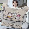 Cute Bunny Electric Scooter Windproof Quilt
