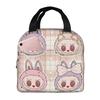 Lunch Bag Children'S Fully Printed Picnic Bag Cartoon Animation Portable Thermal Insulation Bag Convenient Lunch Box Bag