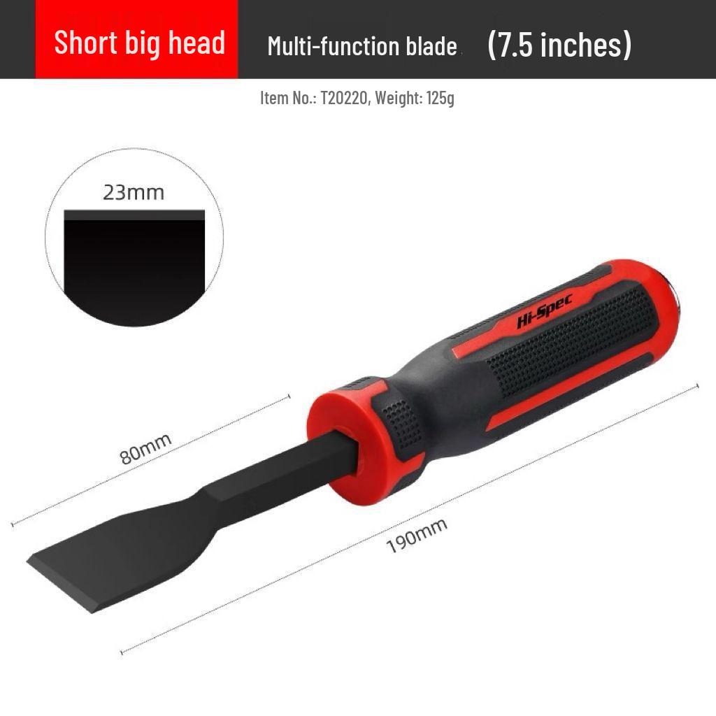 Multi-Functional Woodworking Pry Bar: Special Steel Tool for Door and Window Installation