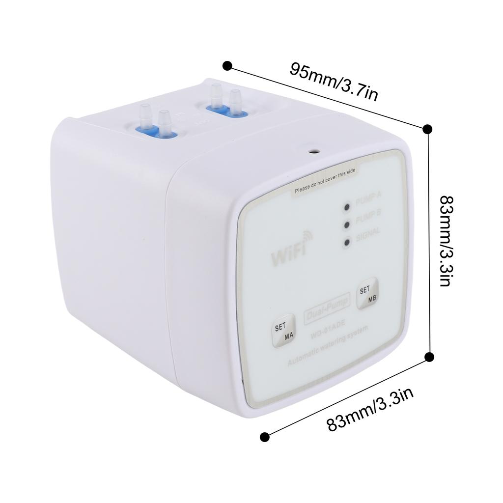 WIFI Intelligent Watering Device Double Pump Timed Automatic Drip Irrigation System Remote APP Controller for Garden
