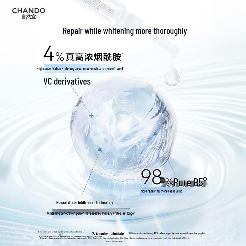 CHANDO Nicotinamide Brightening Ampoule Mask