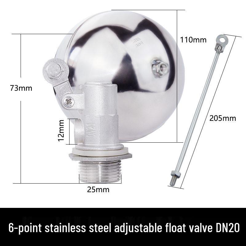 Контроллер уровня воды из нержавеющей стали 304, поплавковый клапан DN50/DN100