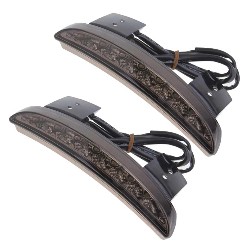 Motorcycle Fender Edge LED Light Brake Light Taillight Red Stop Running Light For Harley Sportster Iron 883 1200 Dyna Xl8