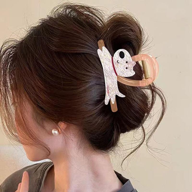 Cute Cartoon Dog Hair Clip Claw For Girls And Women Hair Accesories For Sweet Style Outfits Adds Fun To Any Occasion
