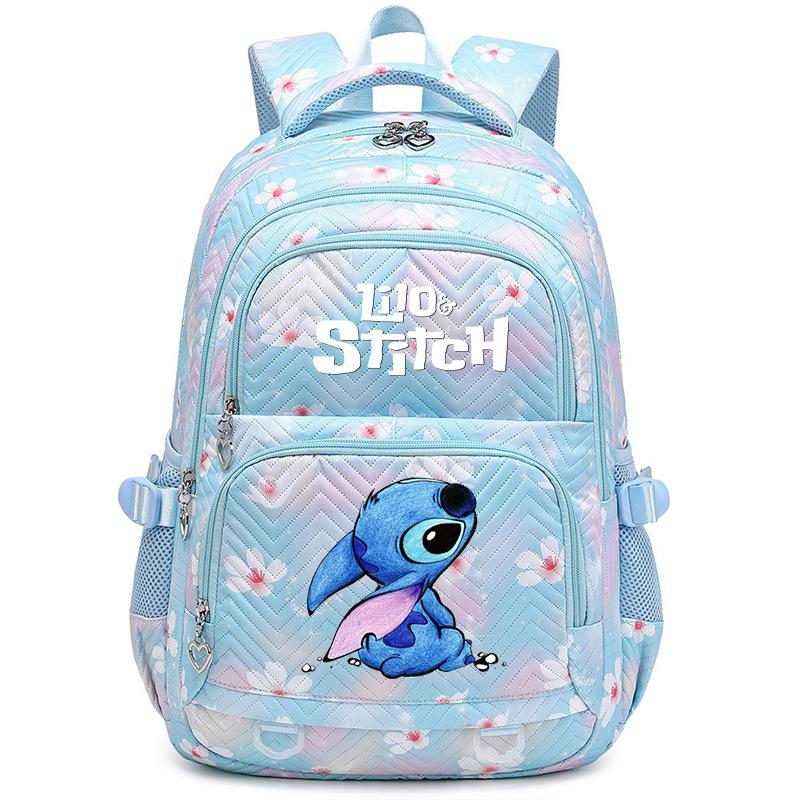 Cartoon Pattern Colorful Foreign Style Backpack Campus Male And Female Students Casual Schoolbag Animation