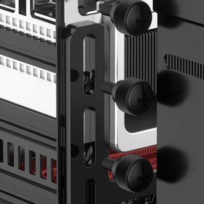 Aluminum L-shaped Graphics Card Holder Desktop PC Case GPU Support Video Card Stand Side Mounting Bracket for PC