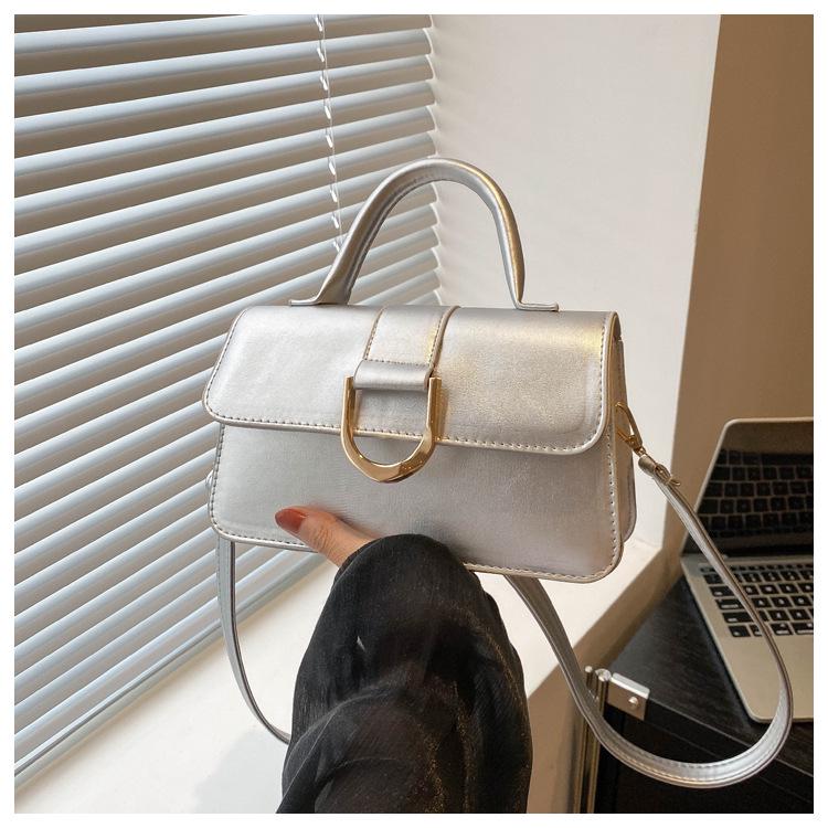 2024 Trendy Women's Small Square Handbag: High-End, Versatile Shoulder & Crossbody Bag