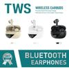Mini Bluetooth TWS Sports Earbuds NE115 with In-Ear Power and Digital Display