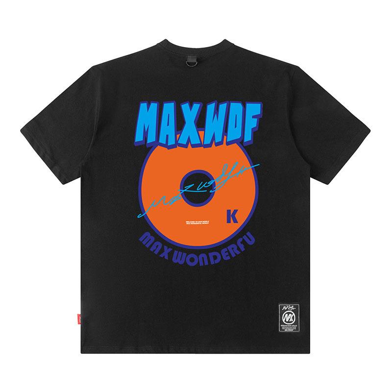 

Men S T-Shirt American Hip-Hop Retro Trendy Brand Letter Printing Pure Cotton Short-Sleeved T-Shirt Men S And Women S Five-Quarter Sleeves M