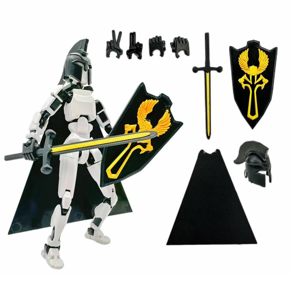 

Lucky 13 Wizard Warrior Angel Figure - Multi-Joint Movable Dummy, Home Desk Decoration & Kids Gift