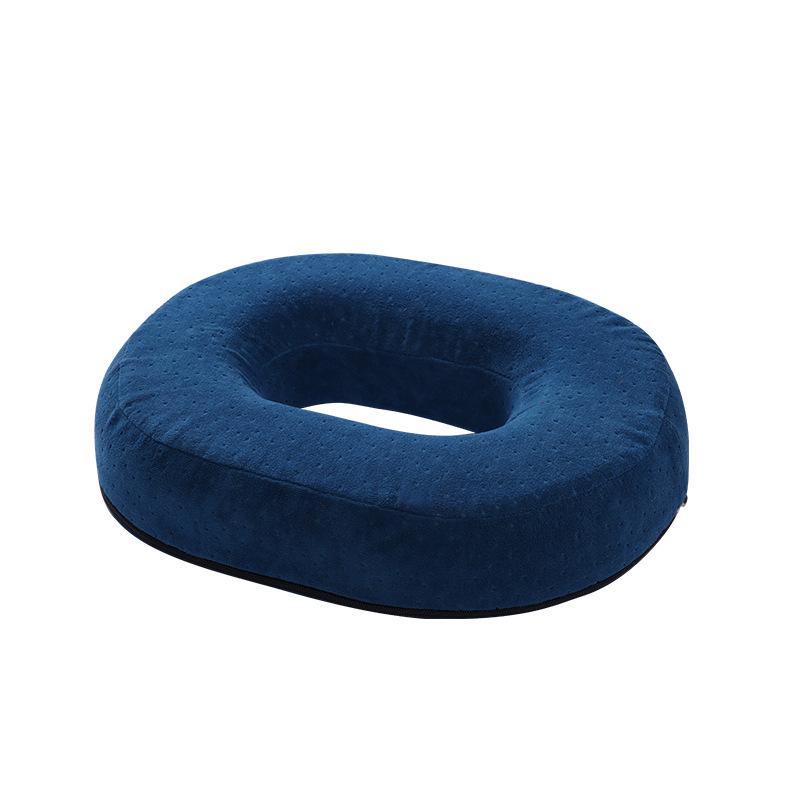 High Rebound Hollow Donut O-ring Seat Cushion Memory Cotton Inner Core Leg Support Comfortable and Breathable Ergonomics