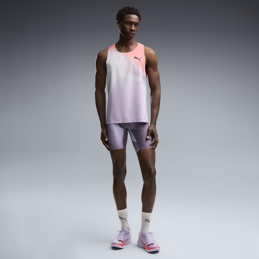 Puma Deviate Nitro Elite 4 Light Lavender Men Sneakers Purple Ultra-Red Inky-Depths------Features 312127-08