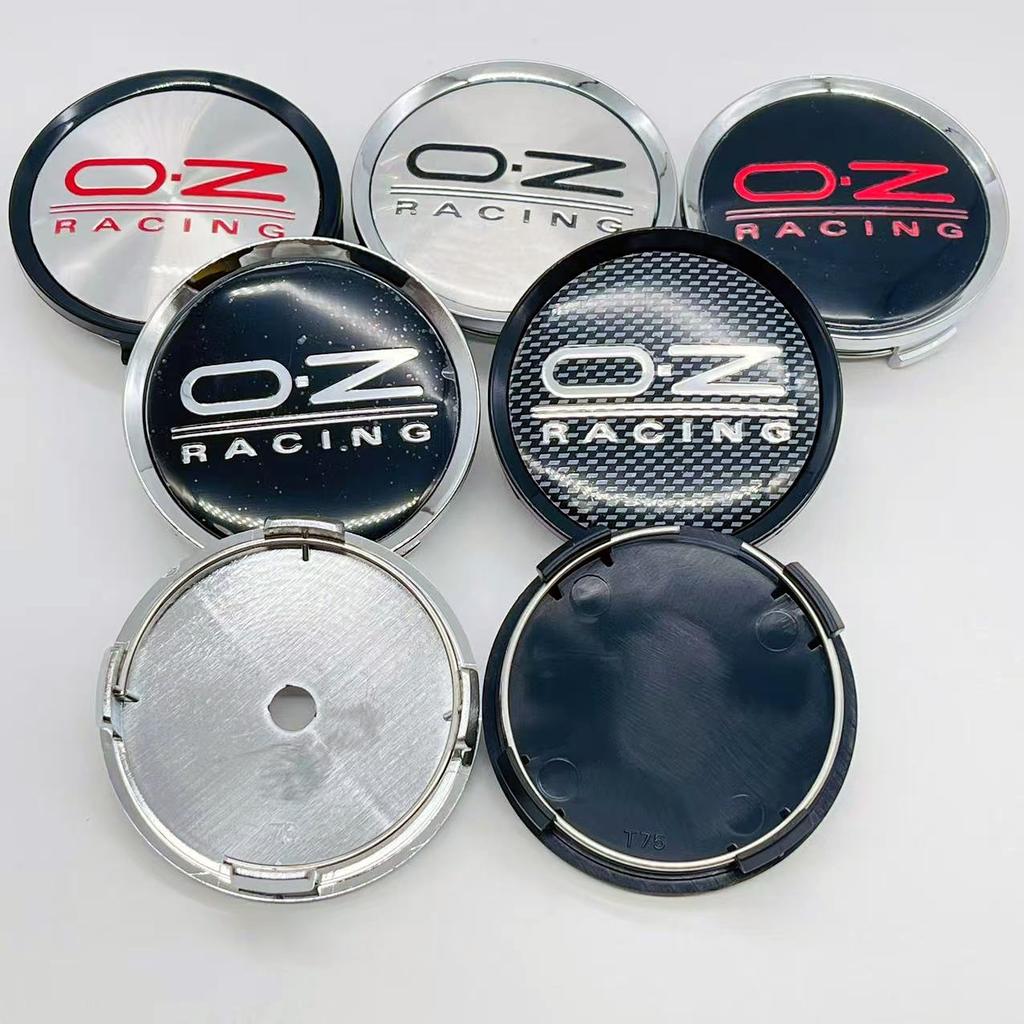 4pcs 74mm 75mm OZ O.Z Racing Car Wheel Center Hub Caps Rim Caps Dust-Proof Covers Emblem Logo Badge Auto Accessories