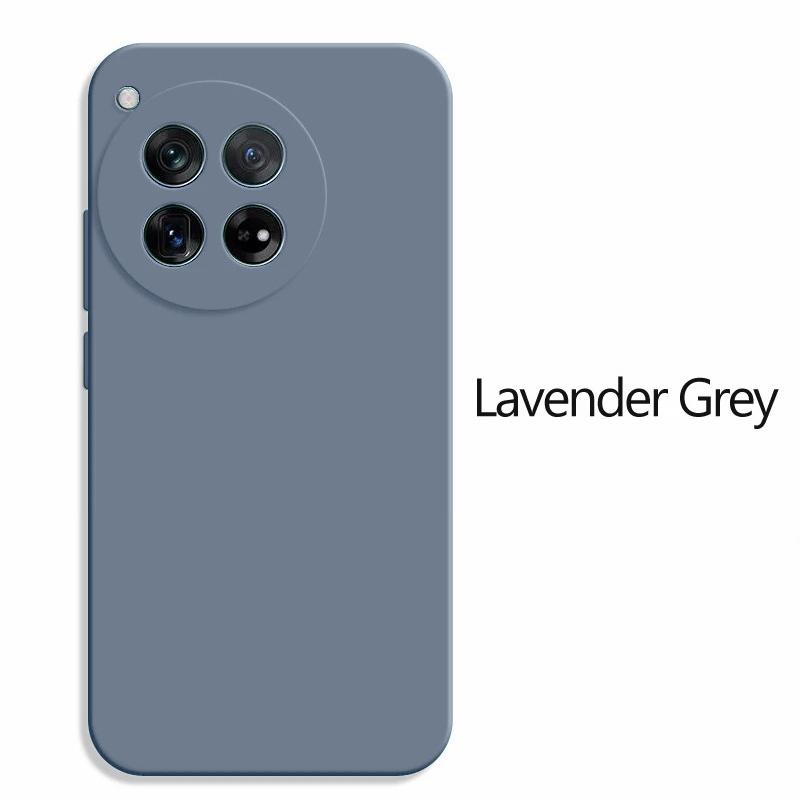 Für Für OnePlus 12 Hülle Stoßfest Quadratisch Flüssigsilikon Weiche Hülle Für OnePlus 12 One Plus 12 OnePlus12 5G Handyhülle Coque Fundas