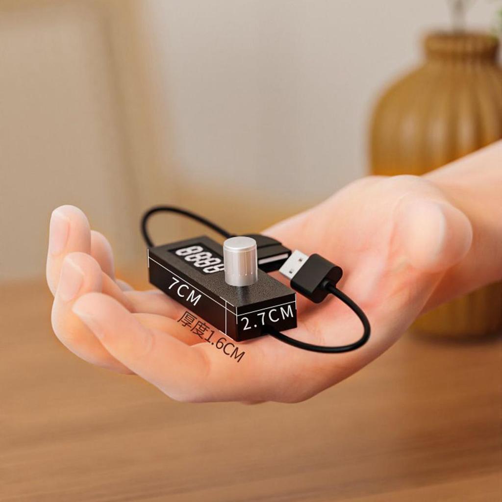 Digitaler USB-Timer-Schaltkabel Draht Digitaler 24-Stunden-Einstellbarer Timer Energie-Aus-Schalter Countdown-Timer Elektrobedarf