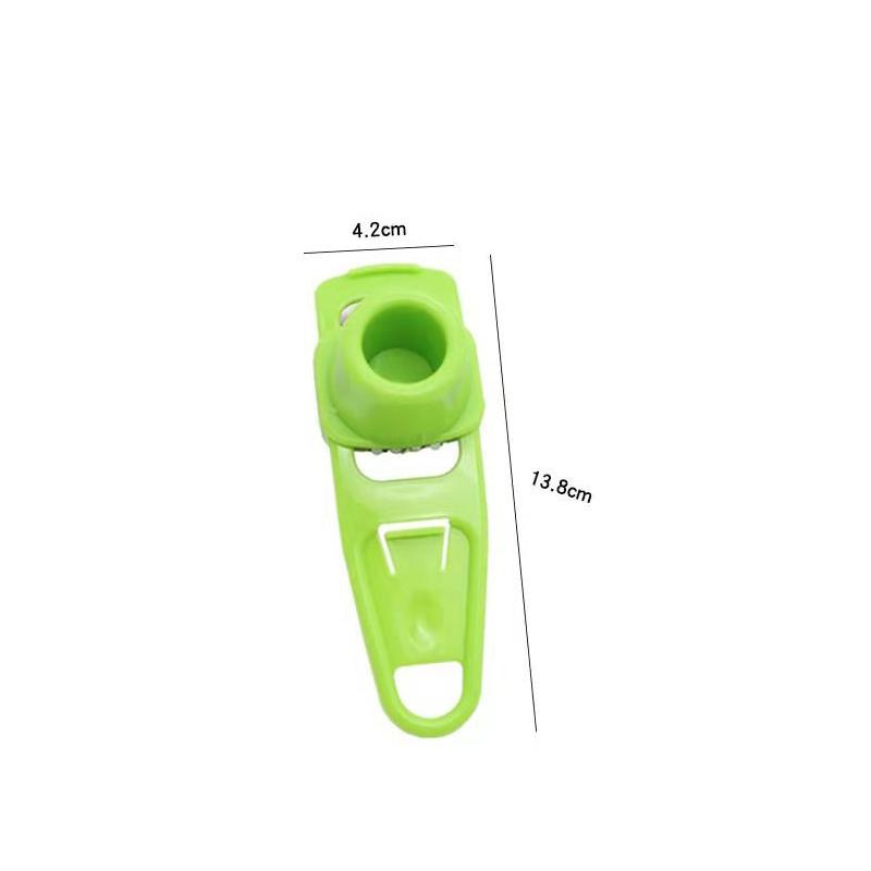 1 pakk Mini küüslauguveski Creative Küüslaugupress Köök Küüslaugumass Manual Küüslaugu purustamine Rohelised köögividinad