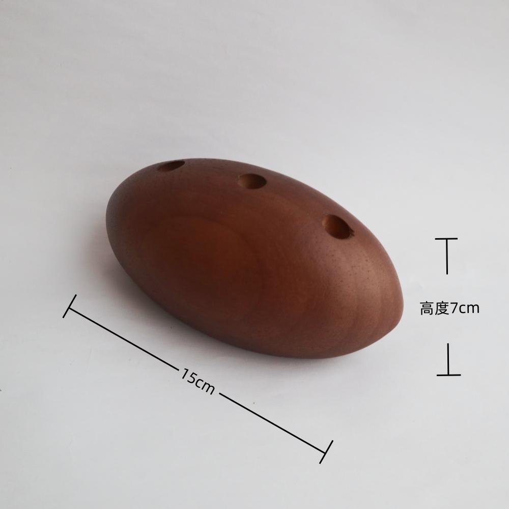 Walnut Dim Sum Rack 2 Holes 3 Holes Chicken Rolls Rack Dessert Plate Featured Tableware Dim Sum Dish Ice Cream Racks Cake Racks