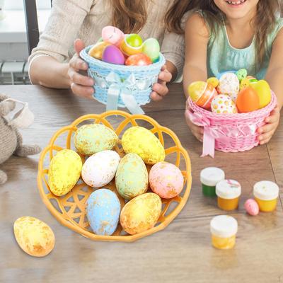 Easter Egg Mini Ornament Craft Eggs Decorative DIY Crafts for Photo Props Weddings