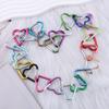 Heart-shaped Aluminum Carabiner Keychain Clip Outdoor Tools Water Bottle Keyring Hook Climbing Camping Travel Kit Hook Accessory