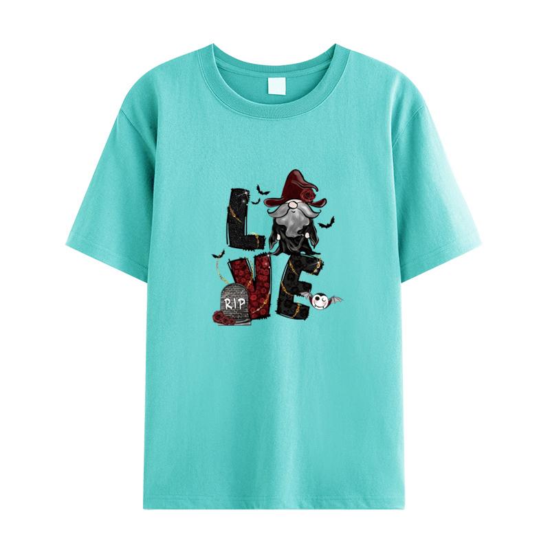 Iron Is Transferring Halloween Love Clothes Stickers, Sweatshirts, Hats, Patches, Diy T-shirts, Heat-pressed Application Stickers, Letters
