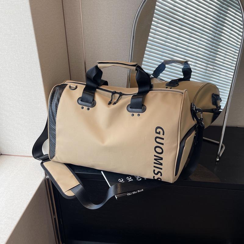 Large-Capacity Travel Bag with Shoe Compartment & Wet/Dry Separation, Ideal for Short Trips & Fitness