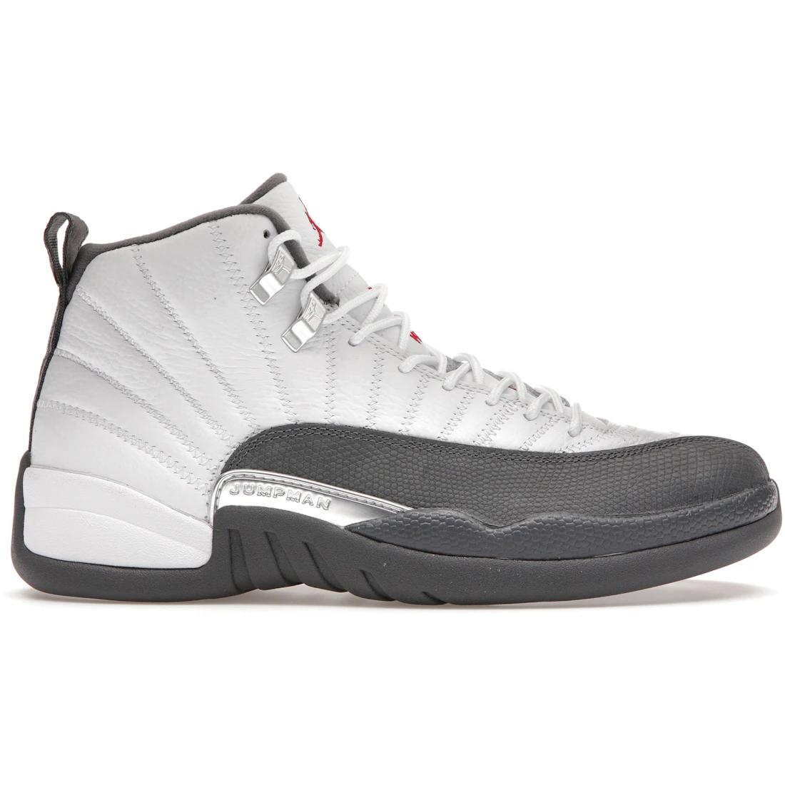 

Sneaker Jordan 12 Retro White Dark Grey(130690-160) 42