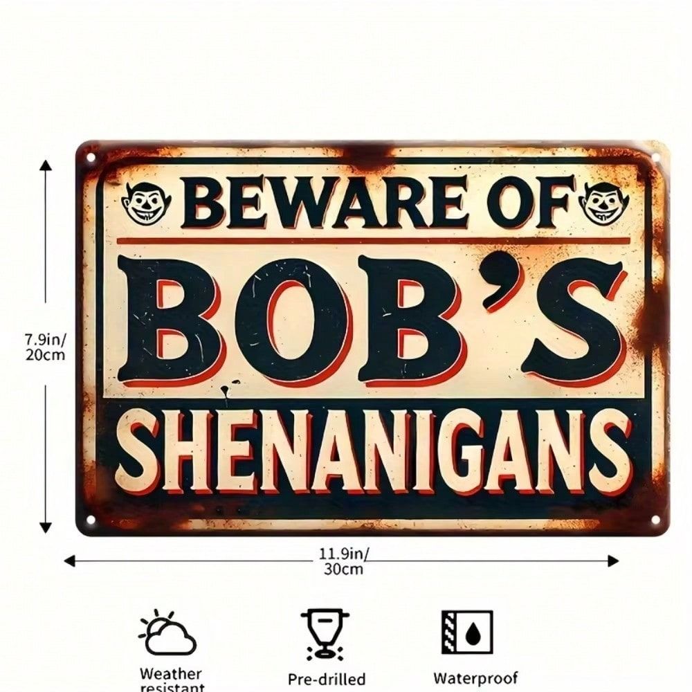 20x30cm Metal Tin Sign Retro Wall Art Home Decor