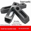 Adjustable Mold Screw Jack Pad with Four Flat Head Types ABCD