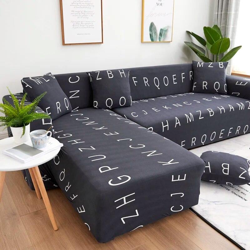 Elastic Sofa Slipcovers Sofa Covers for Living Room Housse Canape 1/2/3/4 Seat Couch Cover Stretch Sectional Furniture Protector