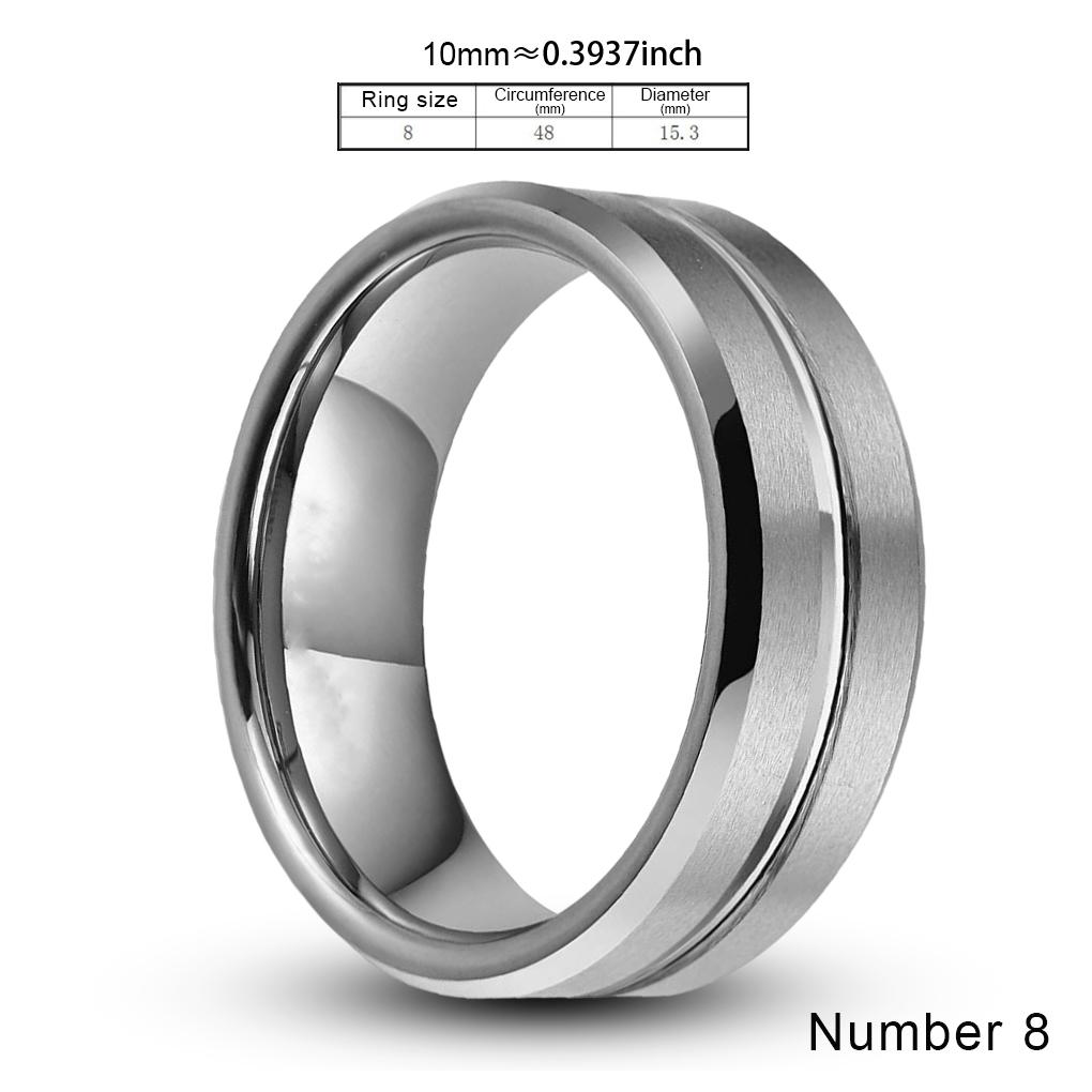 Fashion Ring Stainless Steel Festival Engagement Party Holiday Shop Date Travel Vacation Jewelry for Female Male