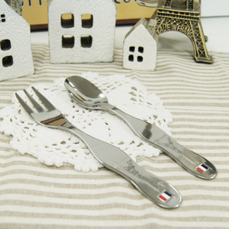 Paris’s Dessert Spoon & Fork Set