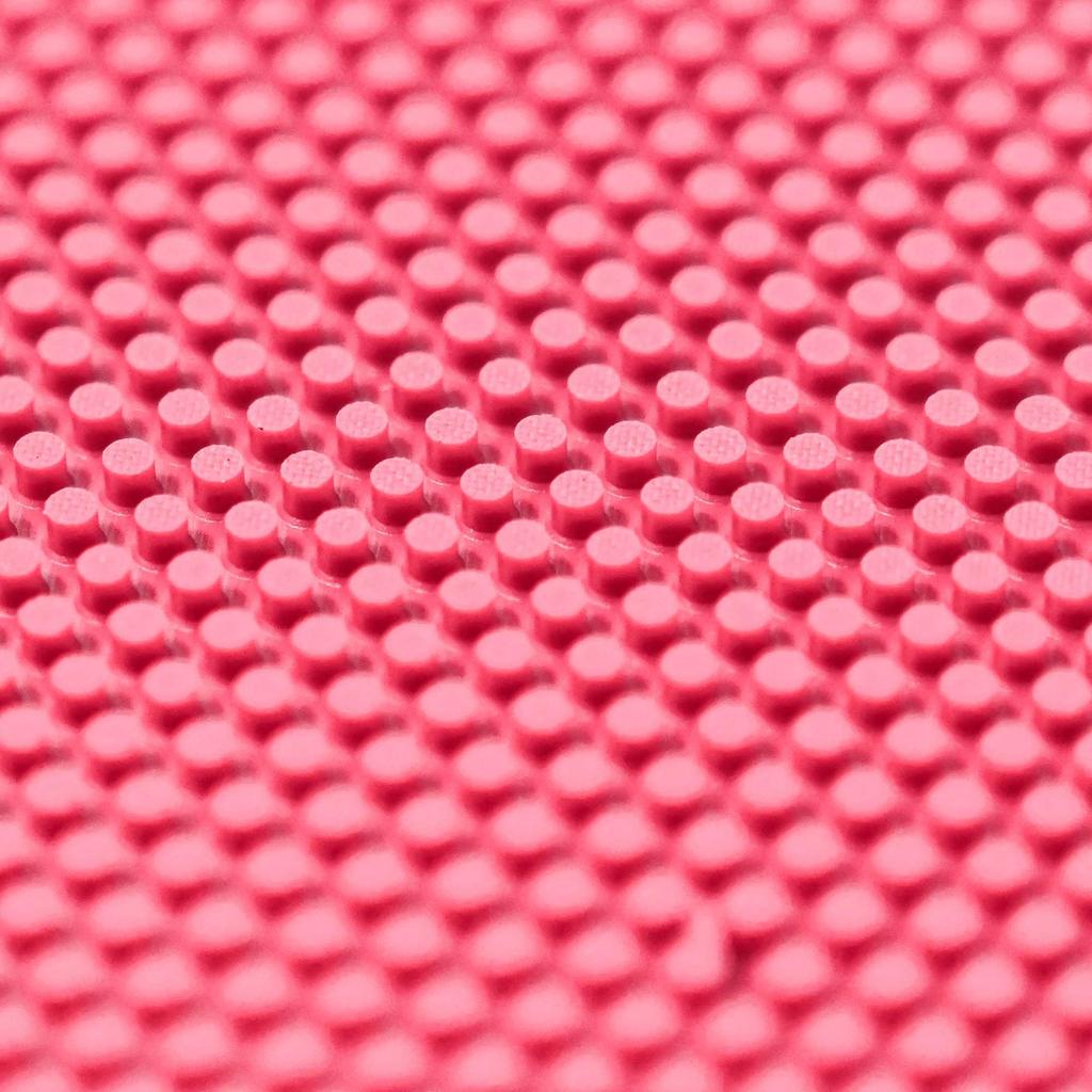 Butterfly Illius B Tischtennis Variation Rot GU 00430 SS Belag, Abwehrspieler, Hohe Noppen, Typ, (006), (Gokuus)